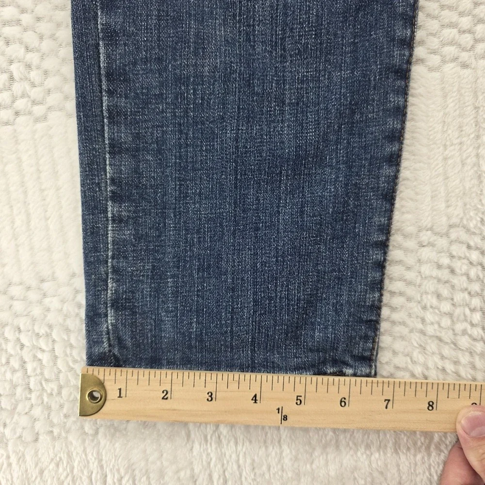 Levi Strauss Skinny Jeans Mens 31x32 Dark Wash Mid Rise Denim Stretch 5-Pocket